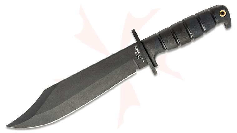Ontario SP10 Spec Plus Marine Raider Fixed 9.75 inch Blade, Kraton Handle, Nylon Sheath