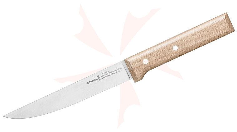 Opinel Parallele 6 inch Carving Knife, Varnished Beach Wood Handle