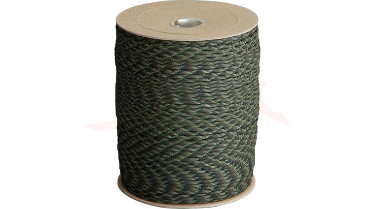Atwood Rope 550 Paracord, Woodland Camo, 1000 Foot Spool