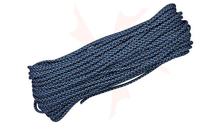 Atwood Rope 550 Paracord, Blue Speck, 100 Feet