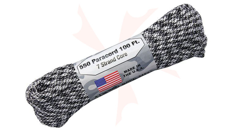 Atwood Rope 550 Paracord, Rorschach, 100 Feet