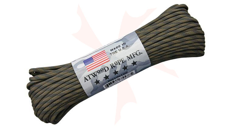 Atwood Rope 550 Paracord, Code Talker, 100 Feet