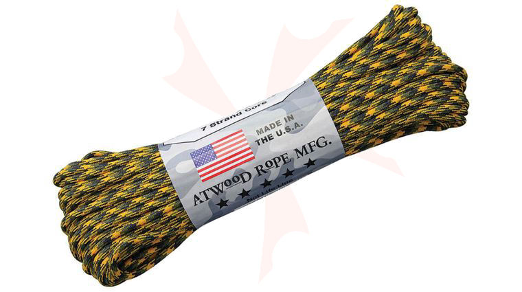 Atwood Rope 550 Paracord, Bulldozer, 100 Feet