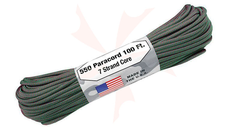 Atwood Rope Color Changing 550 Paracord, Chameleon, 100 Feet