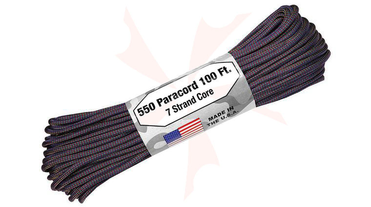 Atwood Rope Color Changing 550 Paracord, Phazer, 100 Feet