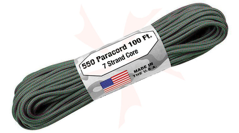 Atwood Rope Color Changing 550 Paracord, Watermelon, 100 Feet