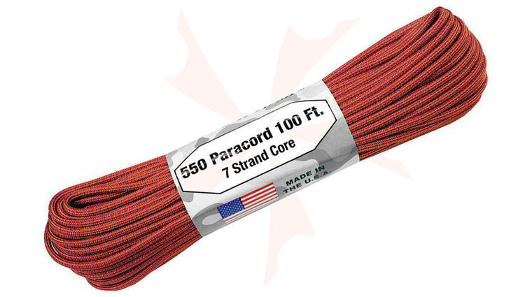 Atwood Rope Color Changing 550 Paracord, Molten, 100 Feet