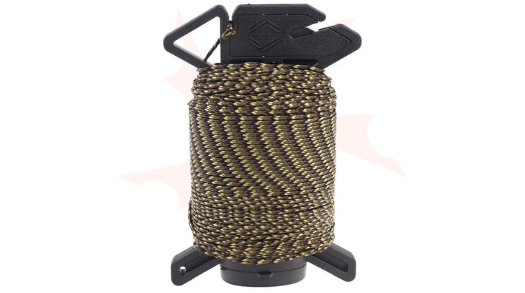 Atwood Rope Ready Rope Cord Dispenser with Micro Cord, Ground War, 125 Foot Spool