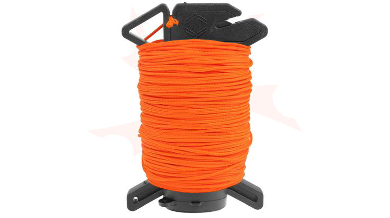 Atwood Rope Ready Rope Cord Dispenser with Micro Cord, Neon Orange, 125 Foot Spool