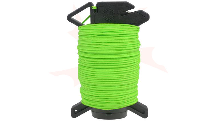 Atwood Rope Ready Rope Cord Dispenser with Micro Cord, Neon Green, 125 Foot Spool