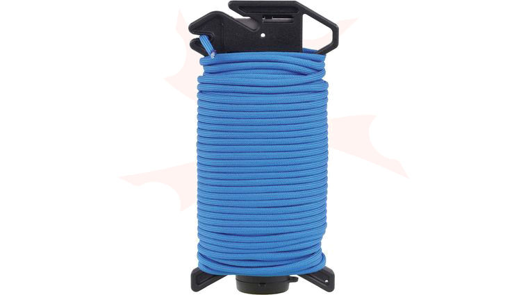 Atwood Rope Ready Rope Cord Dispenser with 550 Paracord, Blue, 100 Foot Spool
