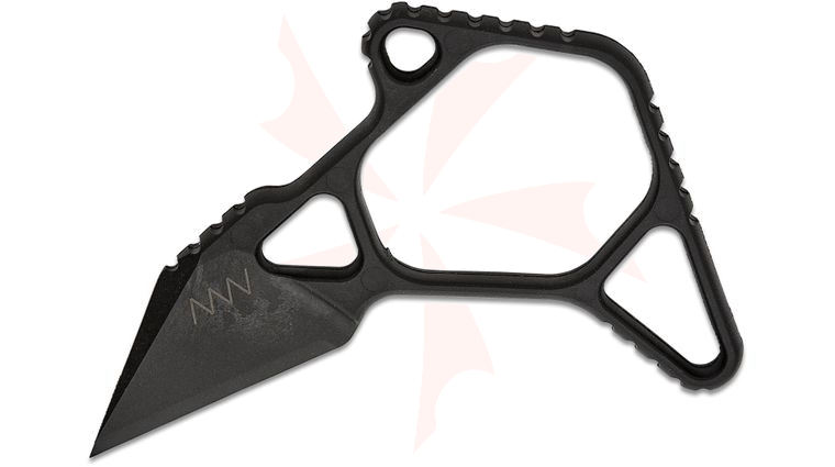 Acta Non Verba M06 GRN Tactical Neck Knife 1.5 inch  Black GRN Composite Wharncliffe Blade, One-Piece Construction, No Sheath