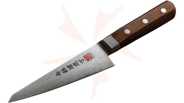 Al Mar UC5 Cocobolo Ultra-Chef Honesuki Knife 5.25 inch VG10 Damascus Blade