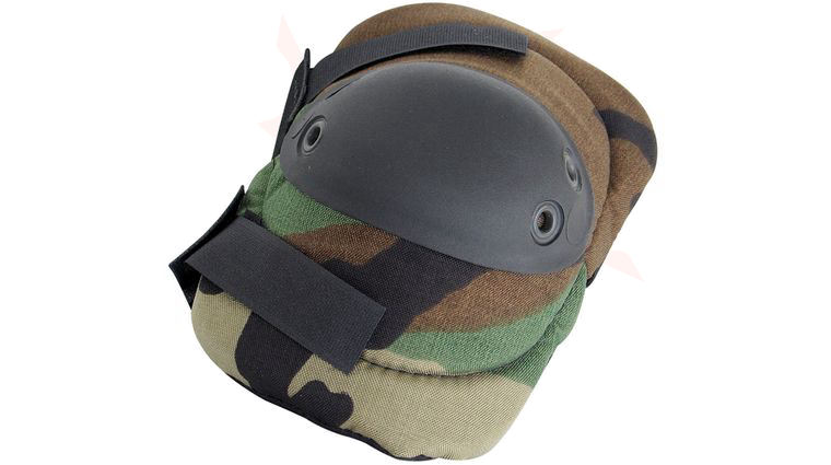 AltaFLEX Tactical Military Elbow Pads, Velcro, Woodland Camo