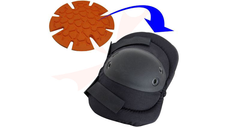 AltaSHOCKGUARD D3O Tactical Impact Protection Military Elbow Pads, Black
