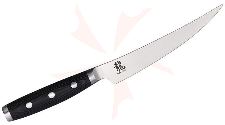 Apogee Dragon Classic 6 inch Fillet Knife, Black Micarta Handles