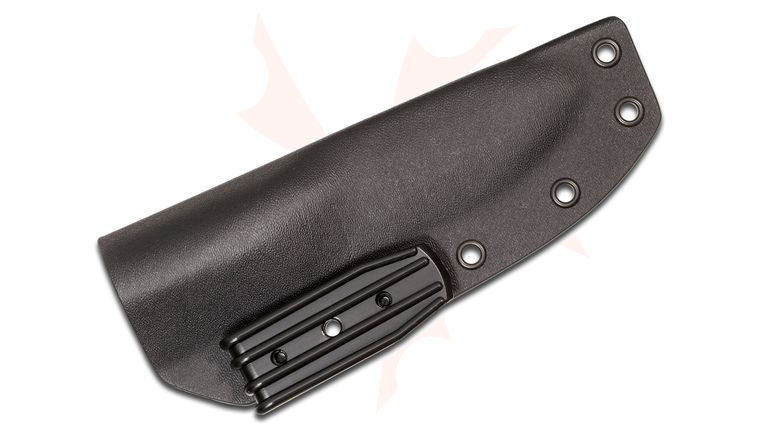 Armory Plastics Do-It-Yourself Black Rounded Kydex Sheath Only, Fits 3-4 inch Blades