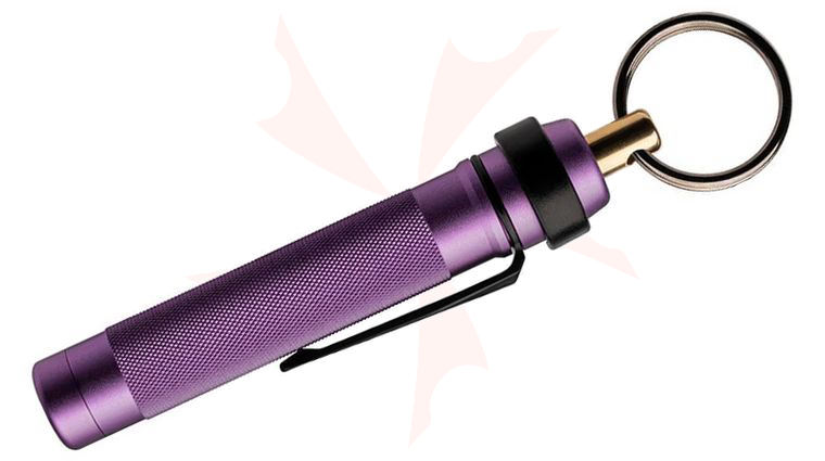 ASP Metro Defender D1 (Violet) 4 inch Keyring Baton Pepper Spray