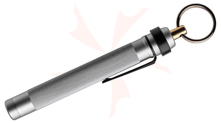 ASP Metro Defender D2(Pewter) 5.5 inch Keyring Baton Pepper Spray