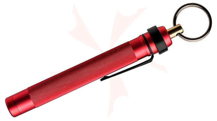ASP Metro Defender D2 (Red) 5.5 inch Keyring Baton Pepper Spray