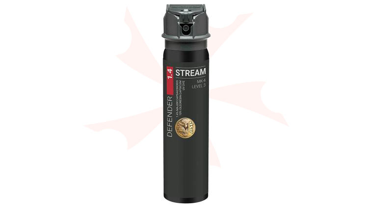 ASP Defender LE 1.4 MK-4 OC Pepper Spray w/ UV Dye, Stream