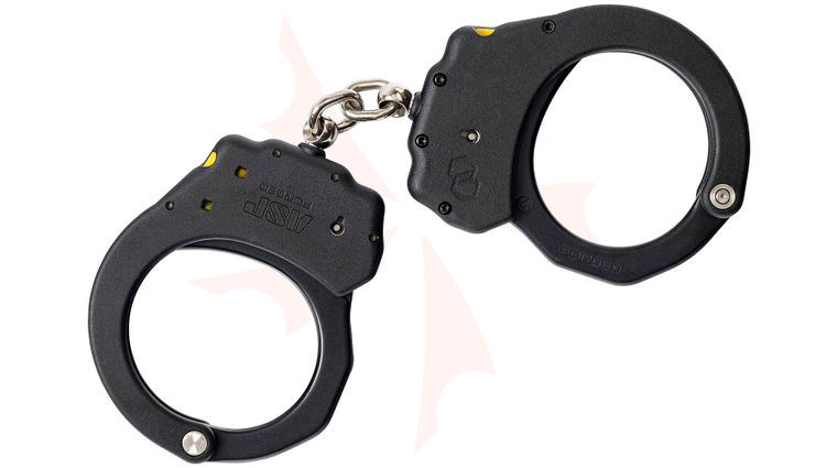 ASP Chain Ultra PLUS Handcuffs (Aluminum), Black