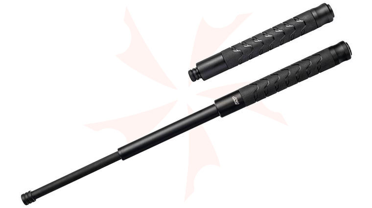 ASP 21 inch Airweight Talon Infinity Black Cerakote Aluminum Baton, Vector Grip T50AV