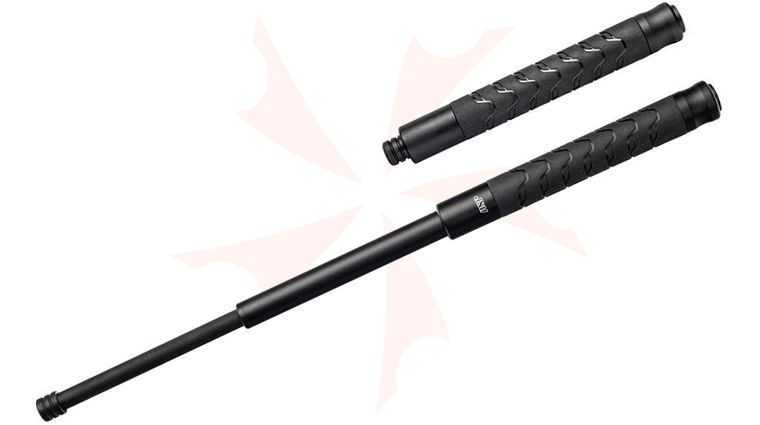 ASP 21 inch Talon Infinity Black Chrome Steel Baton, Vector Grip T50BV
