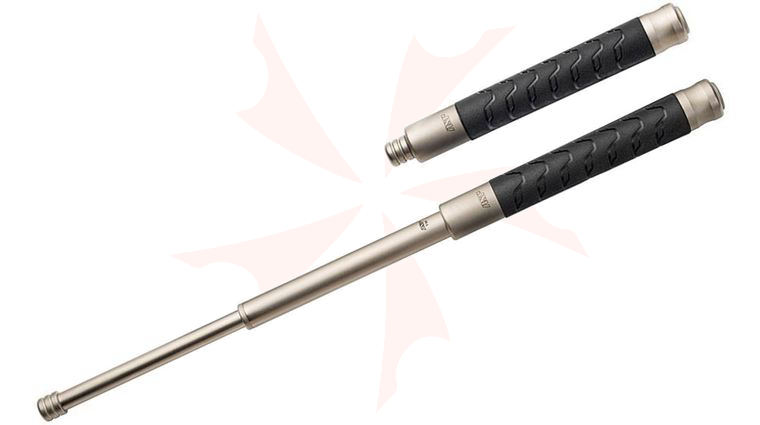 ASP 21 inch Talon Infinity Electroless Nickel Finish Steel Baton, Vector Grip T50EV