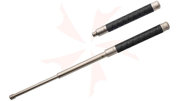 ASP 24 inch Talon Infinity Electroless Nickel Finish Steel Baton, Vector Grip T60EV