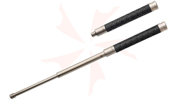 ASP 24 inch Talon Infinity Electroless Nickel Finish Steel Baton, Vector Grip with Cap Lock T60EV