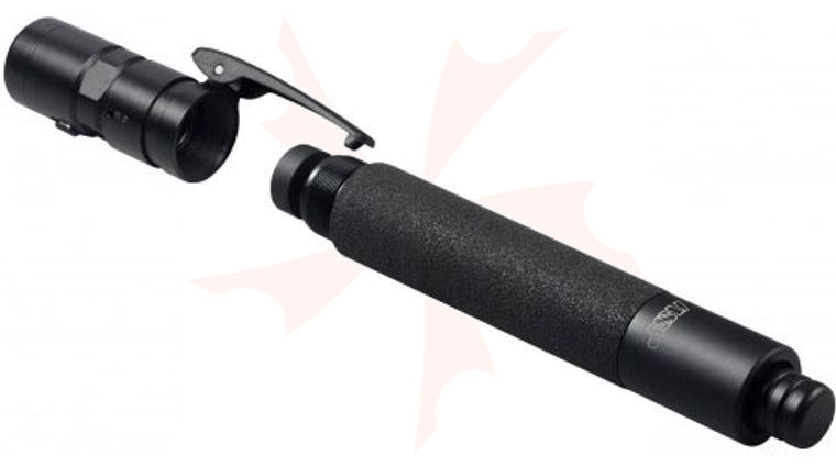 ASP 16 inch Aluminum Fusion T Baton with Built-In LED Flashlight, 100 Lumens