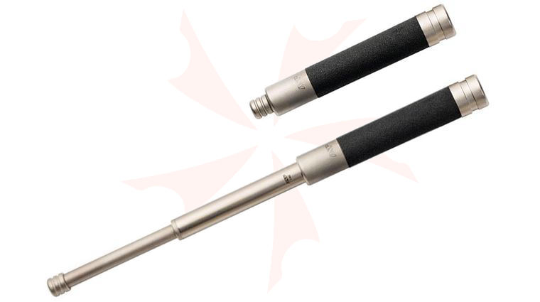 ASP 16 inch Talon Infinity Electroless Nickel Finish Steel Baton, Foam Grip with Cap Lock T40EF