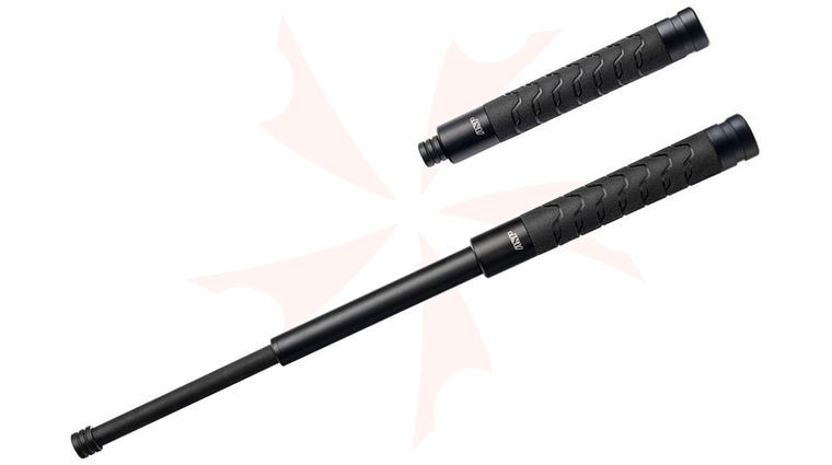 ASP 16 inch Airweight Talon Infinity Black Cerakote Aluminum Baton, Vector Grip with Cap Lock T40AV