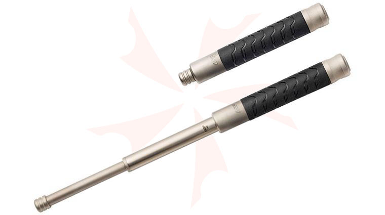 ASP 16 inch Talon Infinity Electroless Nickel Finish Steel Baton, Vector Grip T40EV