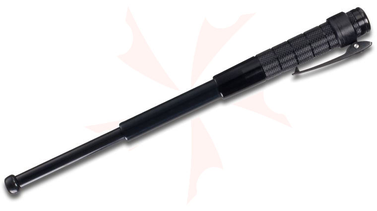 ASP P12 Airweight Clip-On Baton, Black Chrome