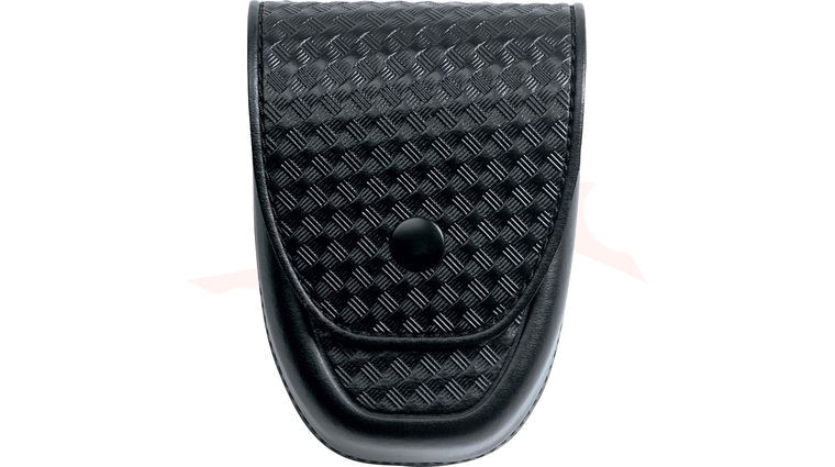 ASP Handcuff Duty Case, Basketweave Leather