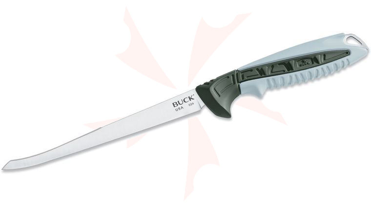 Buck 024 Clearwater Fillet Knife 6 inch Flexible Blade, Nylon Handles