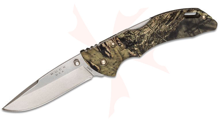 Buck 286 Bantam BHW Folding Knife 3.625 inch Blade, Mossy Oak Break-Up Country Camo ETP Handles
