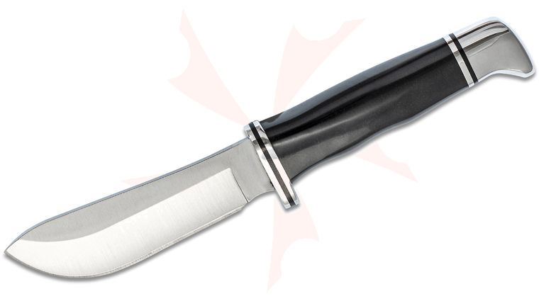 Buck 103 Skinner 4 inch Blade, Black Phenolic Handle (0103BKS)