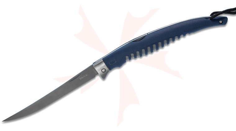 Buck 220 Silver Creek Folding Fillet Knife 6-1/2 inch Flexible Blade
