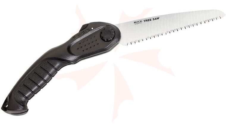 Buck 755 Folding Tree Saw 6.25 inch Blade, Black ABS Plastic Handles