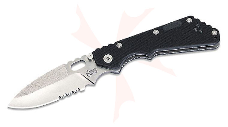 Buck Strider Tarani Folding Drop Point Combo Edge Police
