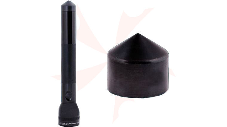 Bust A Cap Tactical Glass Breaking Cap for D Cell Maglite Flashlight