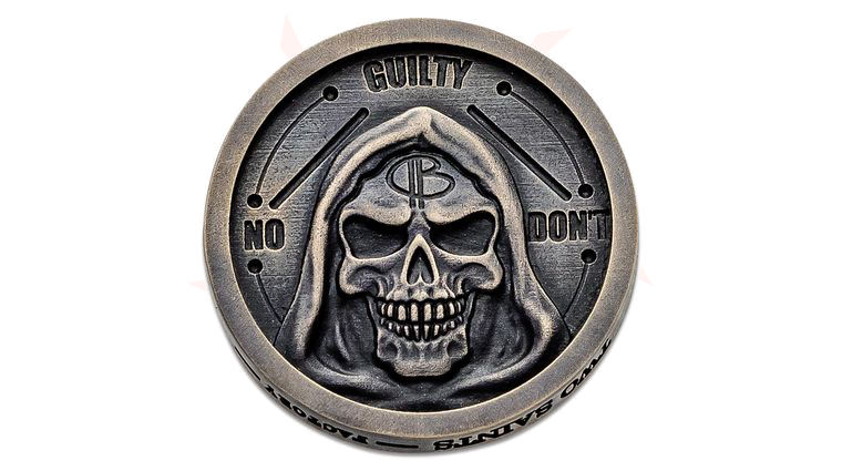 Bastinelli Creations/2 Saints Tactical Bronze Guilty/Innocent Coin