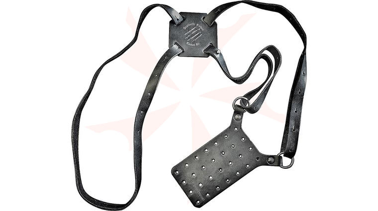 Bastinelli Creations Leather Shoulder Holster, Compatible with All Kydex Sheaths