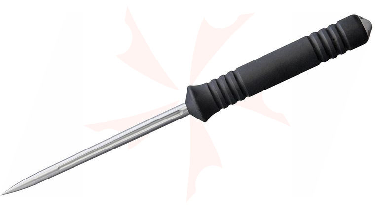 Bastinelli Creations Ice Scream Fixed Blade Ice Pick, Black Aluminum Handle, Kydex IWB Sheath