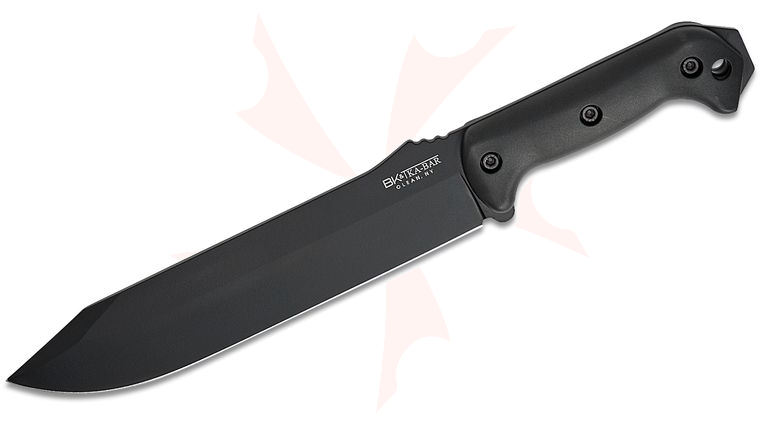KA-BAR BK9 Becker Fixed Combat Bowie Knife 9.25 inch Carbon Steel Blade, Zytel Handles, Nylon Sheath 