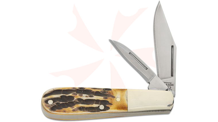 Bear & Son Genuine India Stag Bone Baby Barlow 3 inch Closed