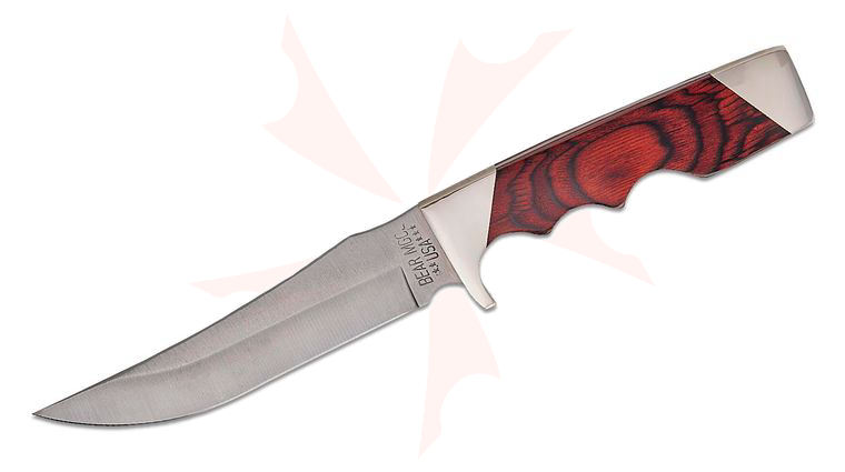 Bear & Son Trophy Hunter w/ Rosewood Handle - 9.25 inch Overall
